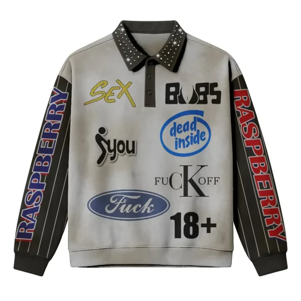 Studded Rebel Polo Jacket (1)