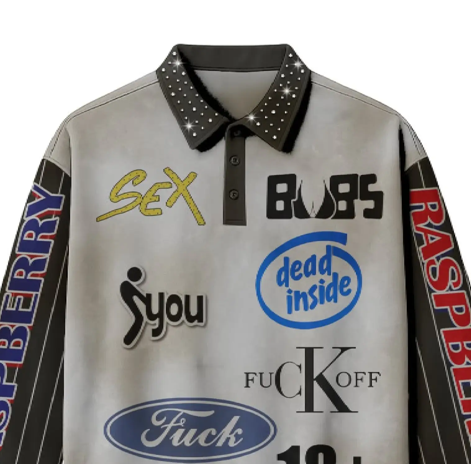 Studded Rebel Polo Jacket (2)
