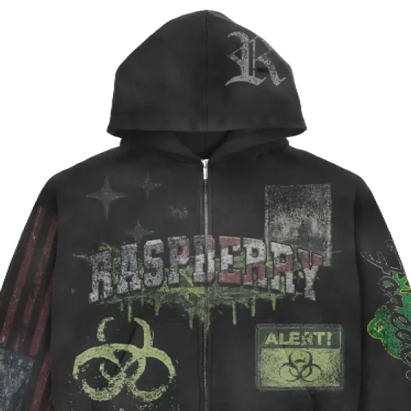 Toxic Graphic Zip Up Hoodie (1)